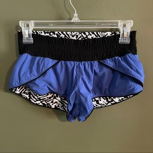 Lululemon | Reversible Water Surf Shorts 2” inseam very short athletic shorts